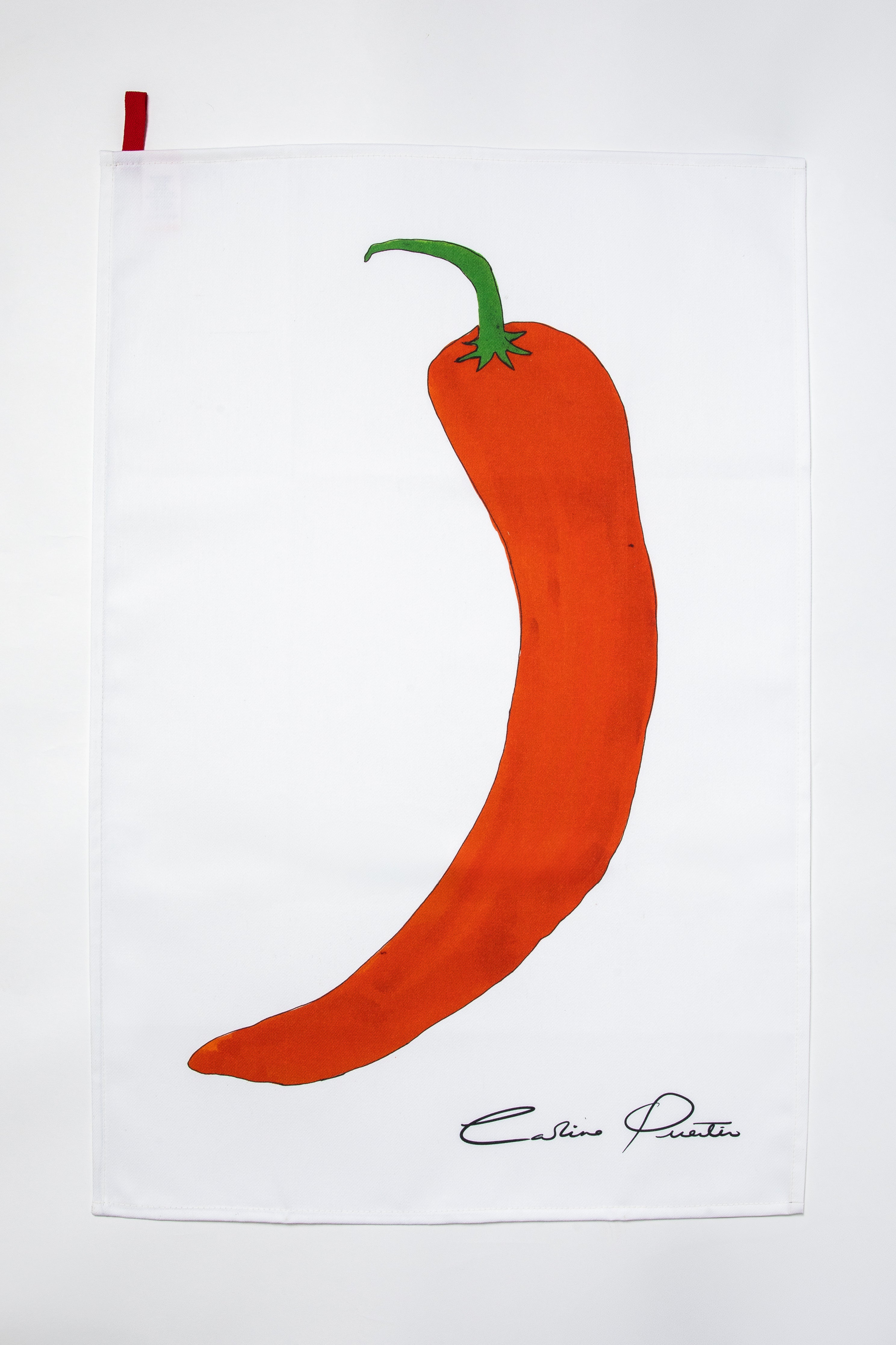The Big Chilli Tea Towel