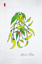Hot Stuff Tea Towel