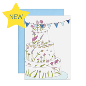 Flower Cake Card